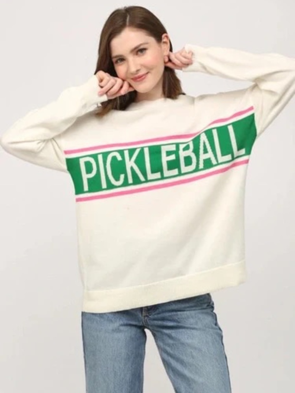NWT Pickleball Sweater | Fate | Small